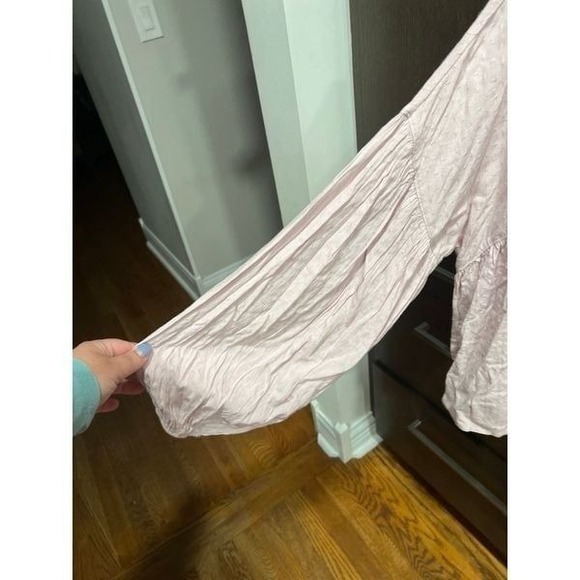 altard state Elsie Floral Embroidered Top pink large - Picture 3 of 3